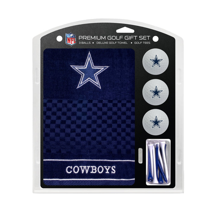 Dallas Cowboys Embroidered Towel Golf Gift Set
