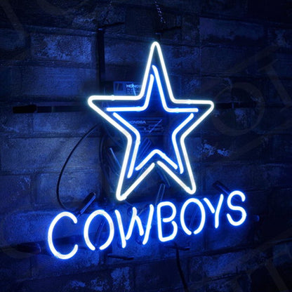 Dallas Cowboys Neon Signs Light - Club Rehab