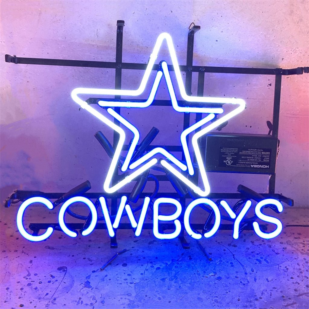 Dallas Cowboys Neon Signs Light - Club Rehab