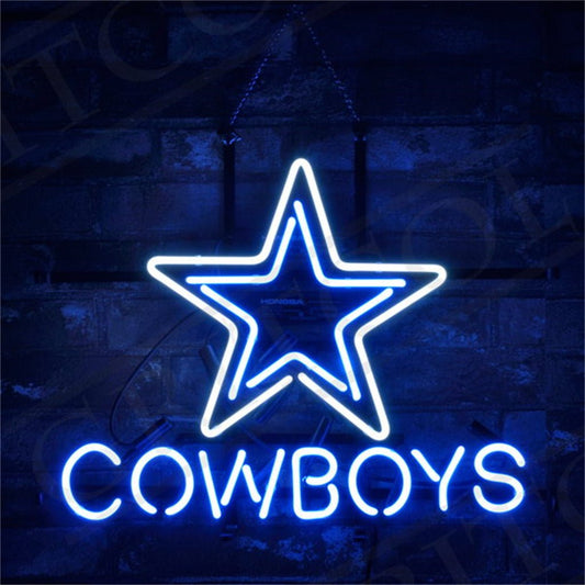 Dallas Cowboys Neon Signs Light - Club Rehab