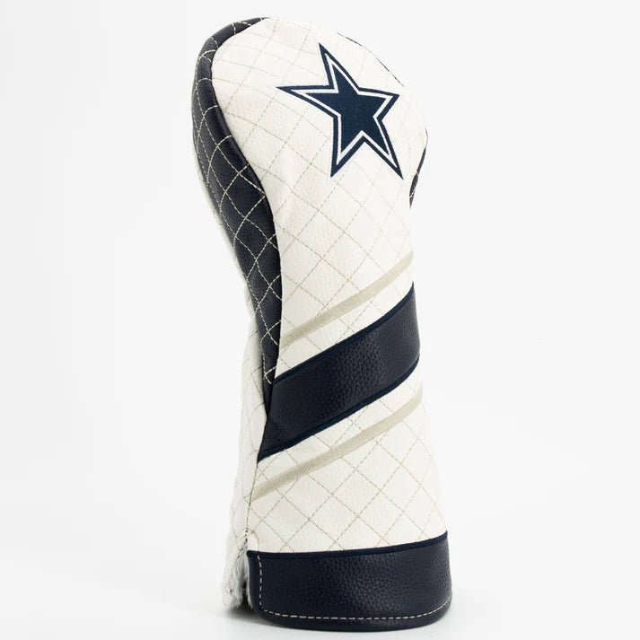 Dallas Cowboys Quilted Headcovers – America’s Team Collection - Fairway Stripe - Club Rehab