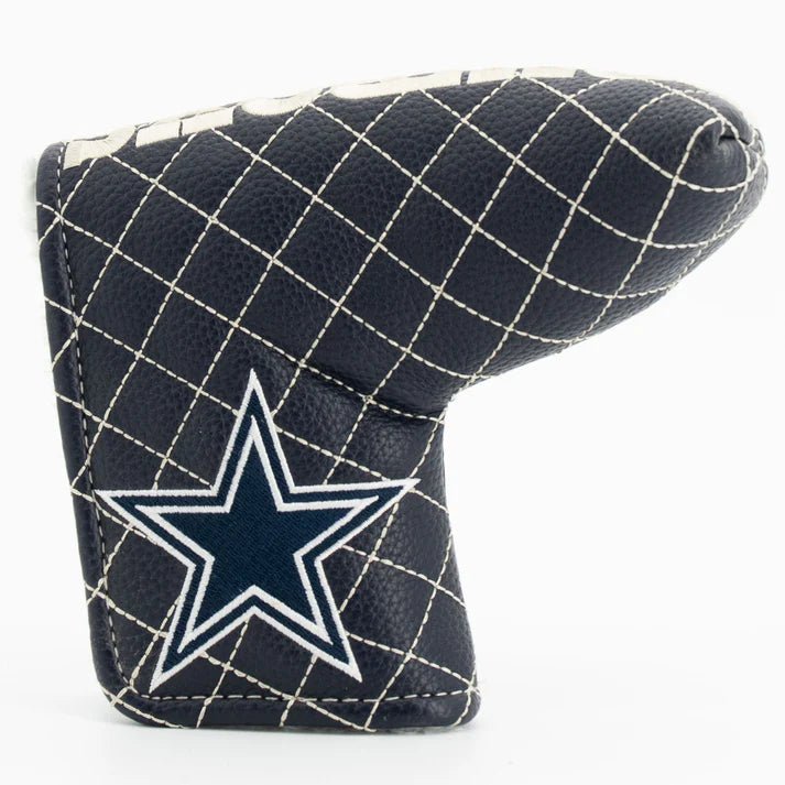 Dallas Cowboys Quilted Headcovers – America’s Team Collection - Blade Putter Solid - Club Rehab