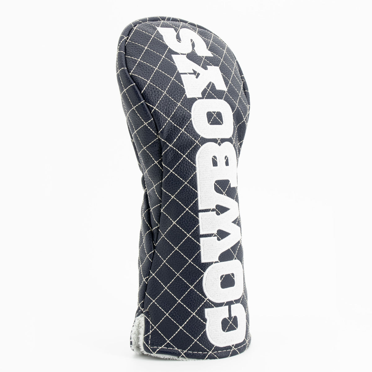 Dallas Cowboys Solid Driver quilted headcover, angled view