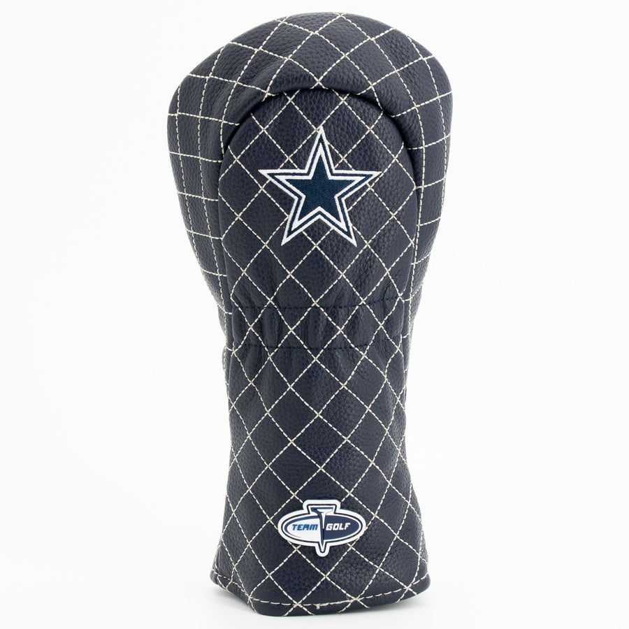 Dallas Cowboys solid quilted fairway cover, back view