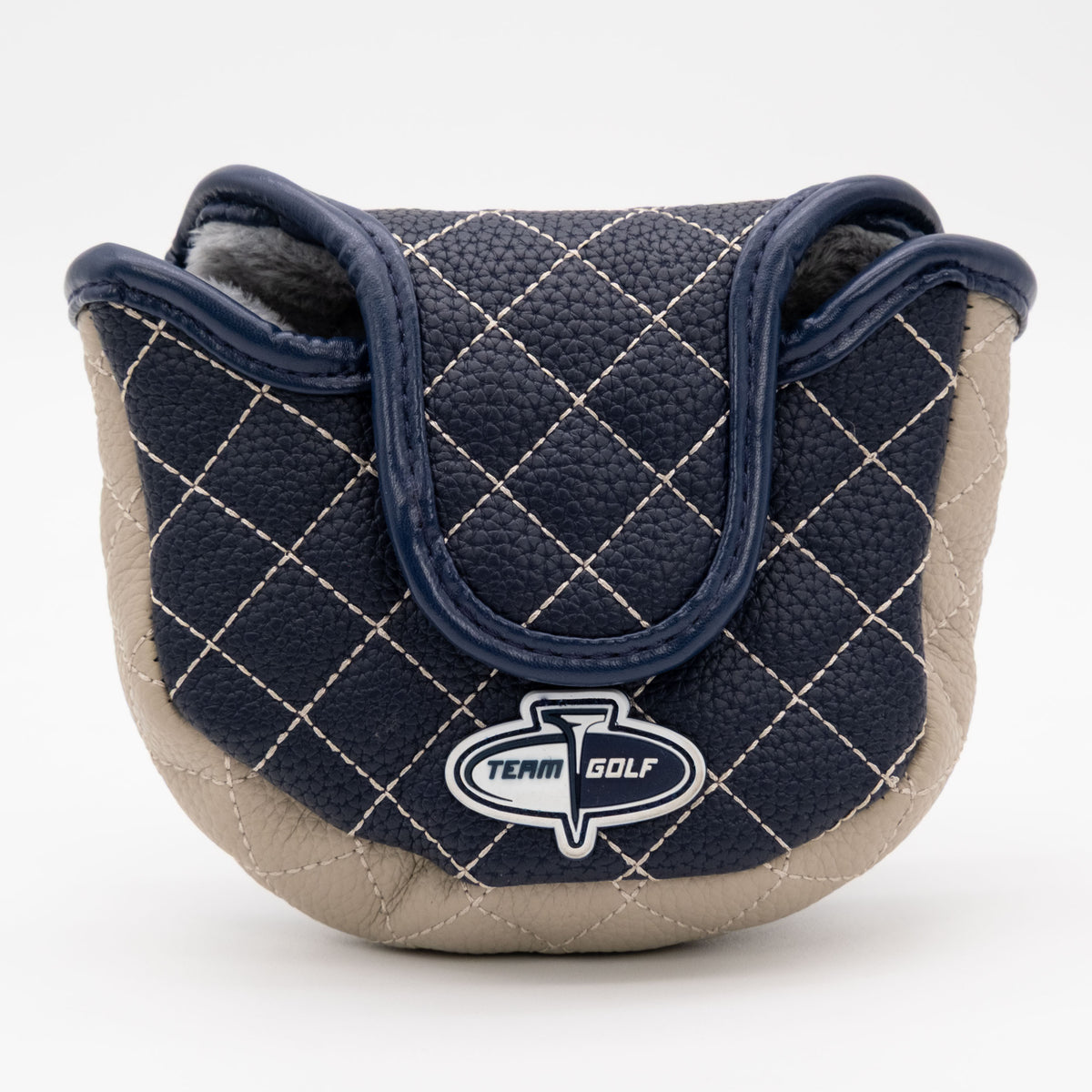 Dallas Cowboys Solid Mallet Putter quilted headcover, back view
