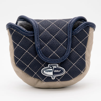 Dallas Cowboys Solid Mallet Putter quilted headcover, back view