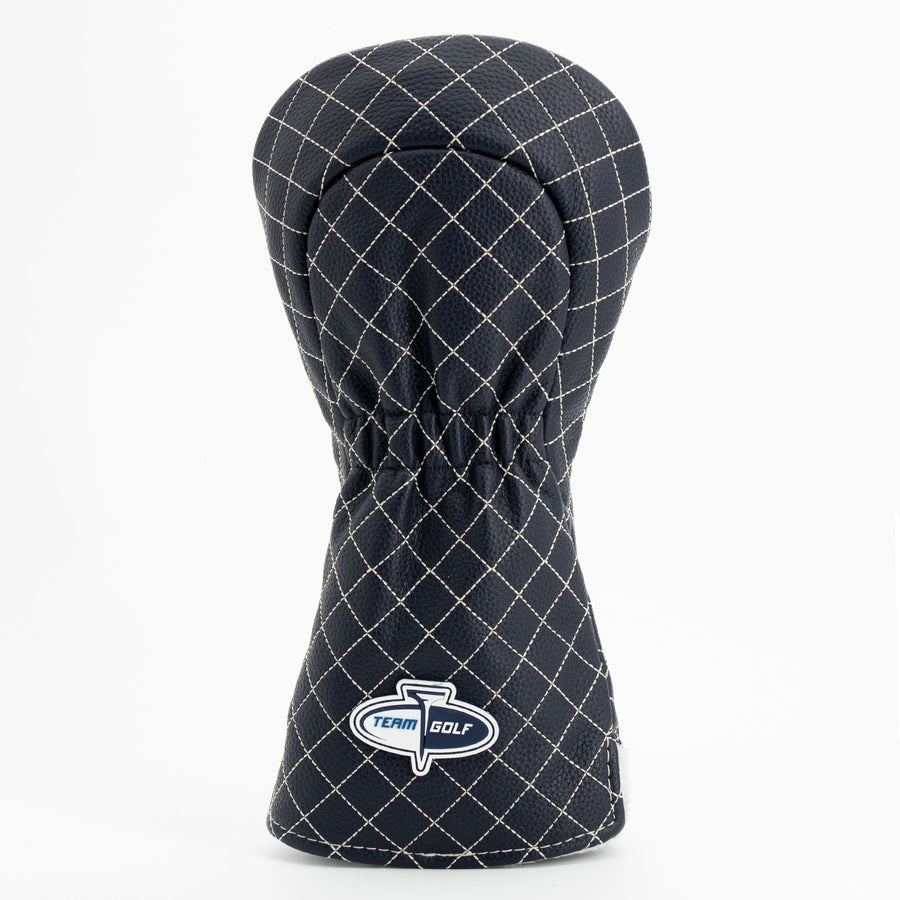 Dallas Cowboys split quilted driver cover, back view