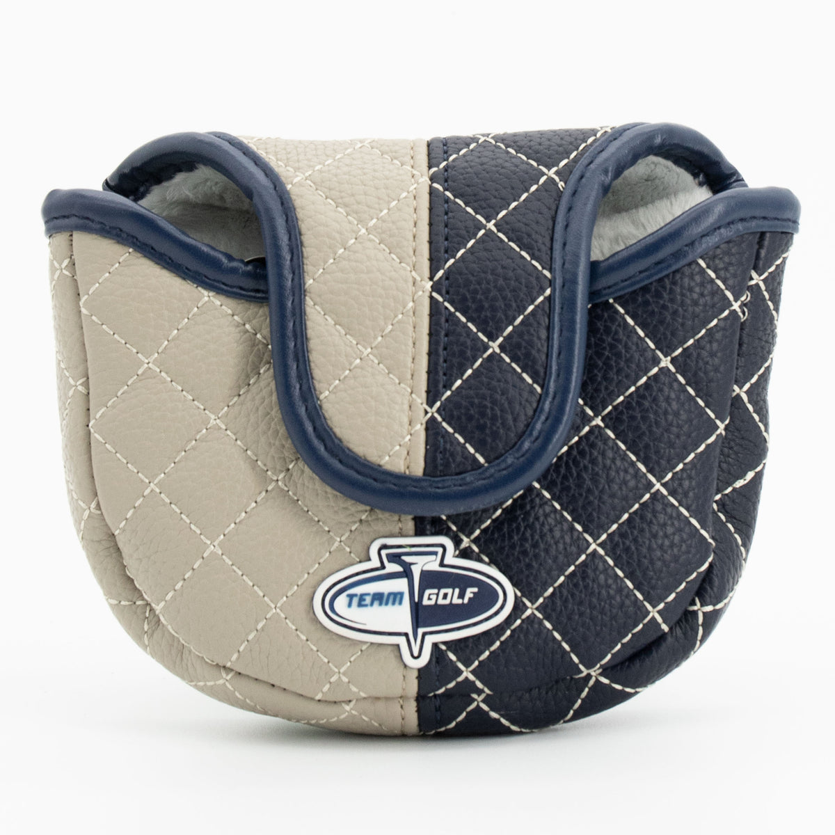 Dallas Cowboys Split Mallet Putter quilted headcover, back view