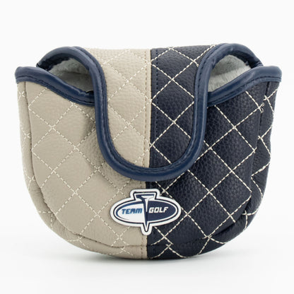 Dallas Cowboys Split Mallet Putter quilted headcover, back view