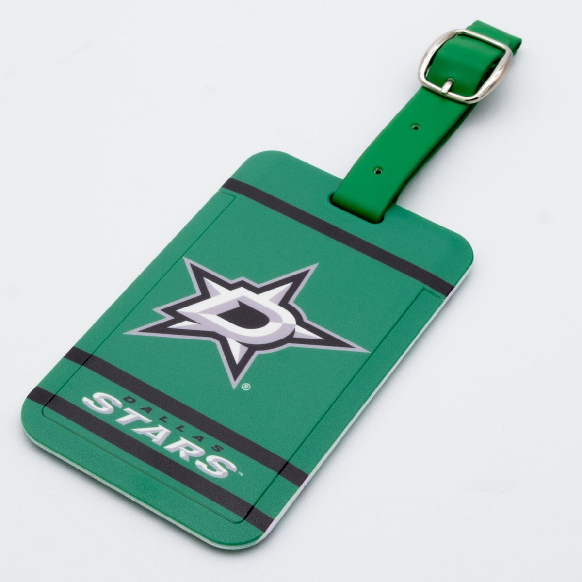 Dallas Stars plastic golf bag tag by Team Golf, product photo 1