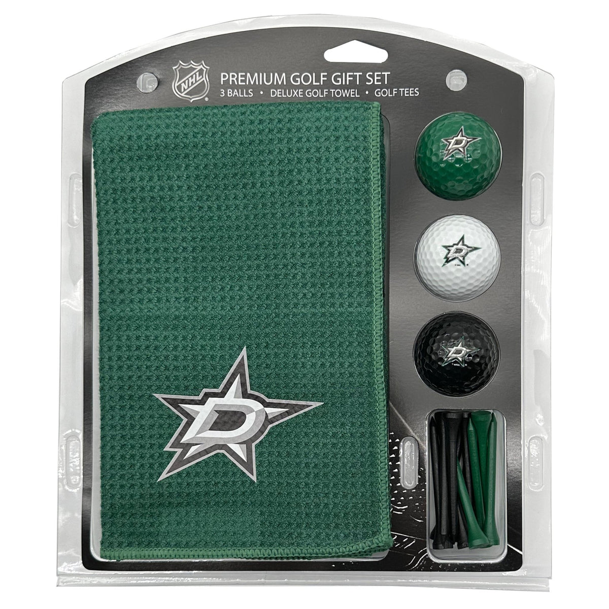 Dallas Stars Microfiber Towel Golf Gift Set - Club Rehab