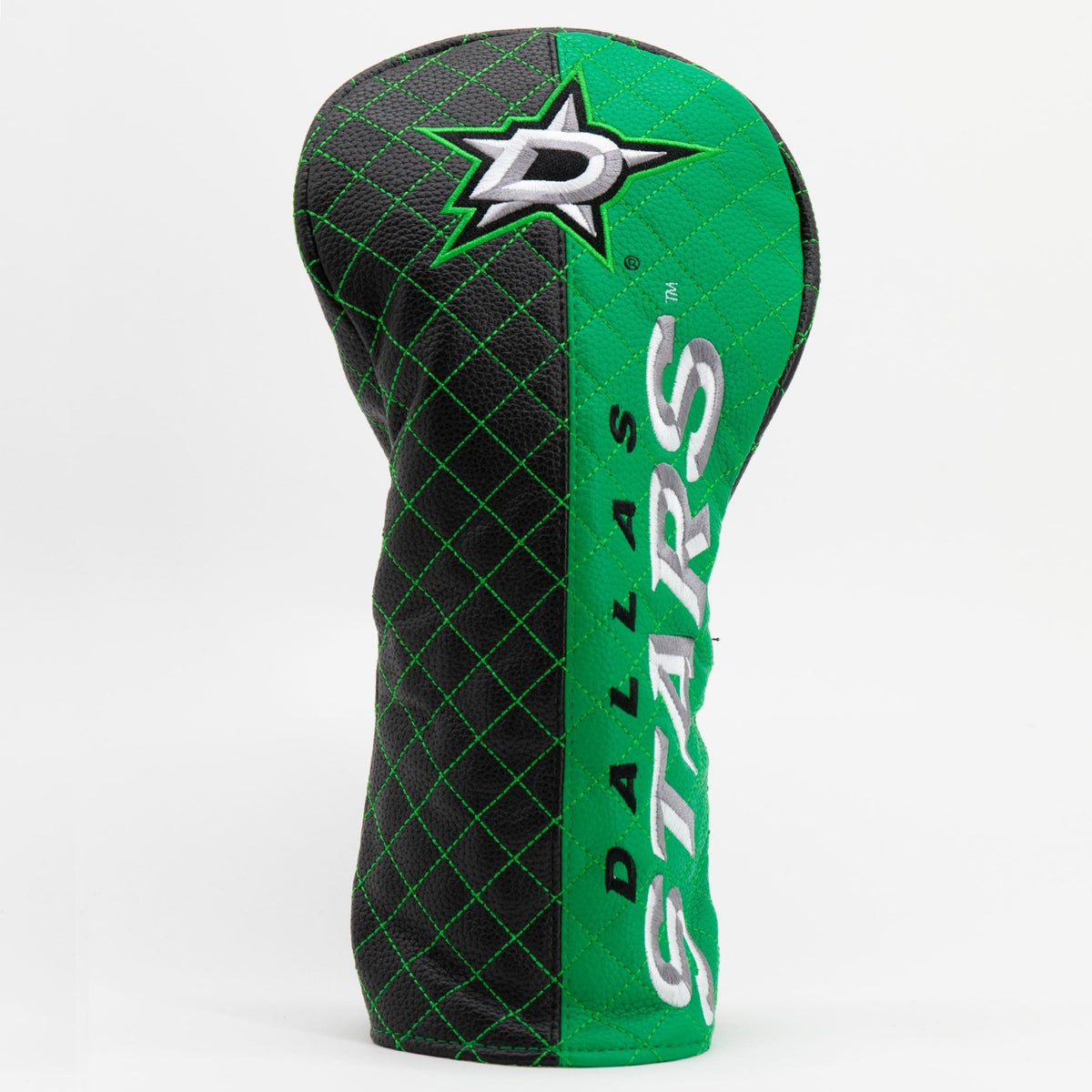 Dallas Stars split driver quilted golf headcover