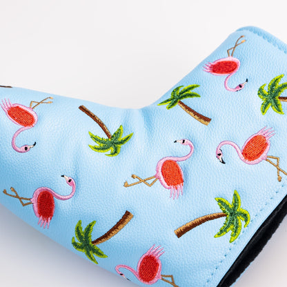 Dancing Flamingos - Blade Putter Cover - Club Rehab