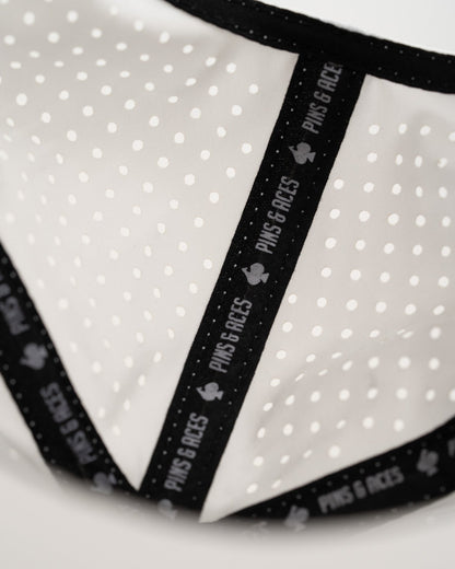 Dare Devil Spoon White - Perforated Rope Hat - Club Rehab