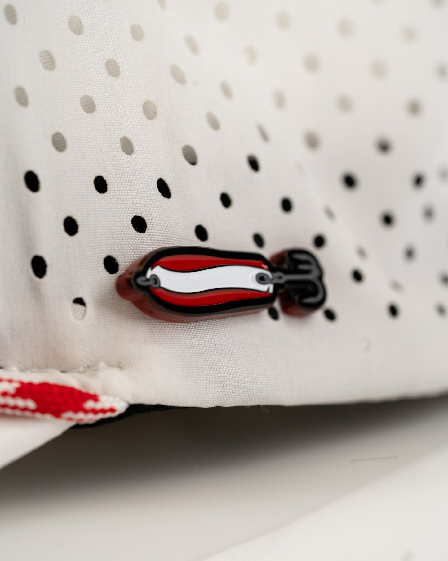 Dare Devil Spoon White - Perforated Rope Hat - Club Rehab