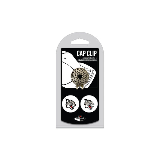 DAVIDSON COL hat clip with two golf ball markers