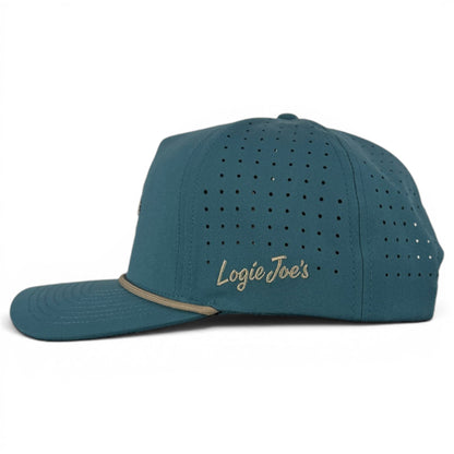Deep Dive Golf Hat | Snapback Cap | Built-in Magnetic Ball Marker Holder + Marker Included | Adjustable Scuba Diver - Club Rehab