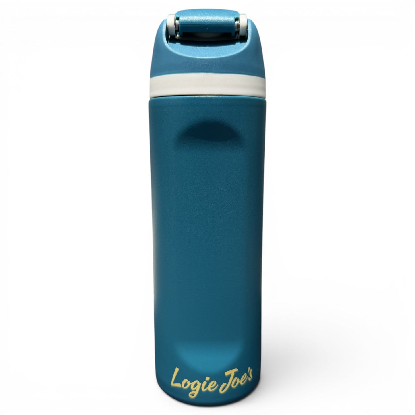 Deep Dive Hydration Bottle | 24oz Insulated Stainless Steel | Flip Straw Lid w/ Handle - Club Rehab
