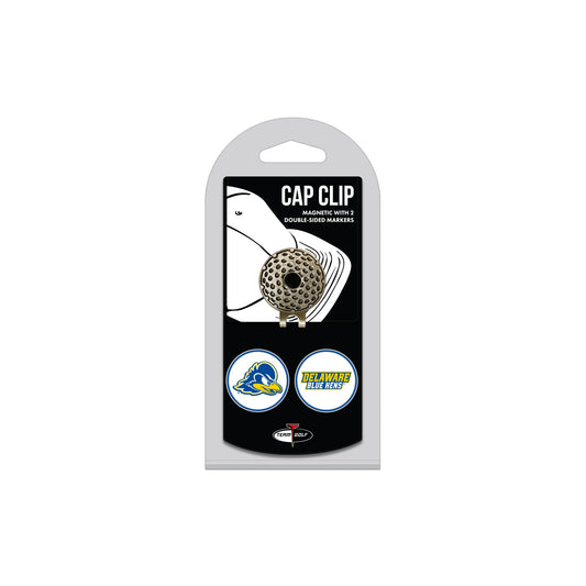 DELAWARE hat clip with two golf ball markers