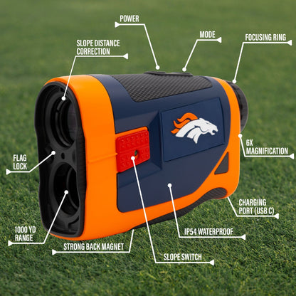 Denver Broncos Foresight golf rangefinder by Team Golf, view 6