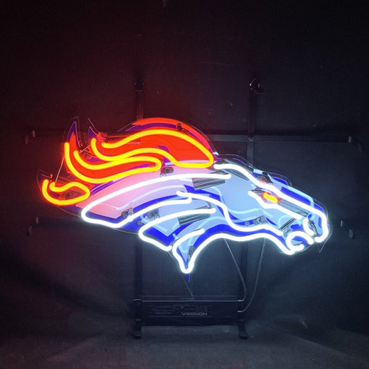 Denver Broncos Horse Neon Signs Light - Club Rehab
