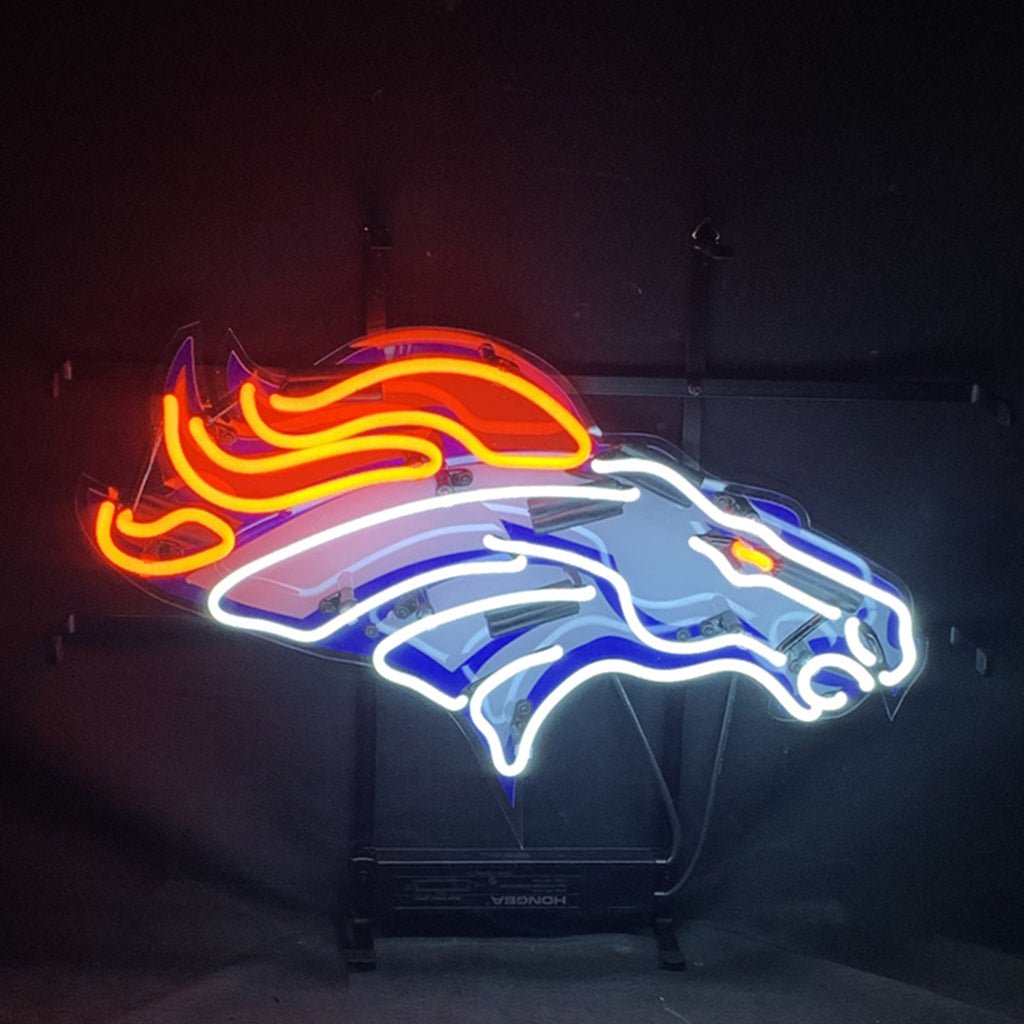 Denver Broncos Horse Neon Signs Light - Club Rehab
