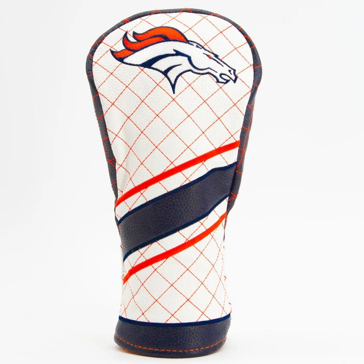 Denver Broncos Quilted Headcovers – Broncos Country Collection - Fairway Stripe - Club Rehab
