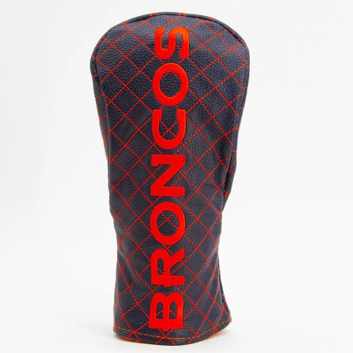 Denver Broncos Quilted Headcovers – Broncos Country Collection - Fairway Solid - Club Rehab
