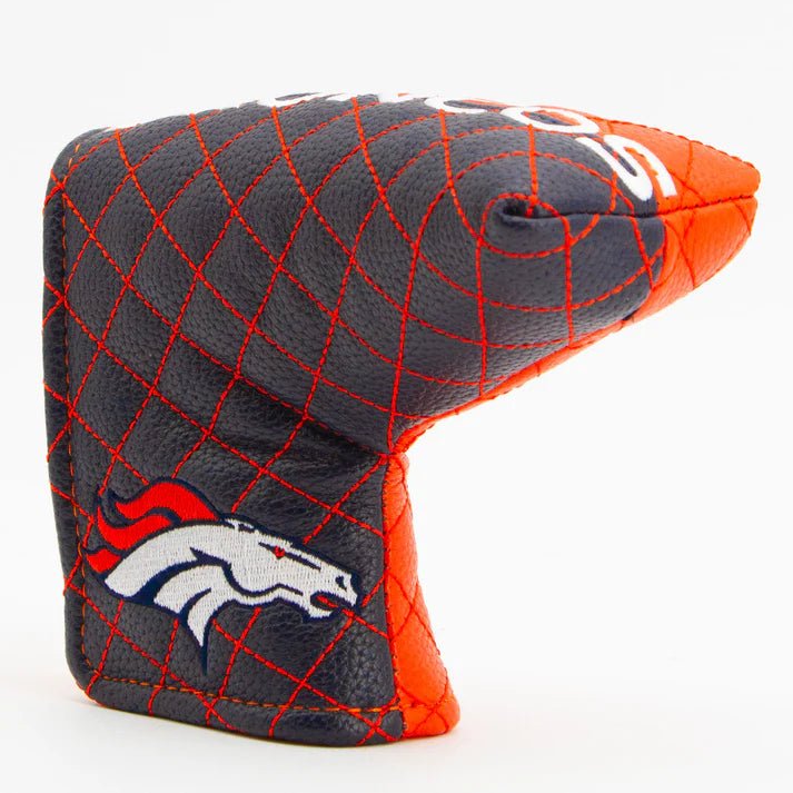 Denver Broncos Quilted Headcovers – Broncos Country Collection - Blade Putter Split - Club Rehab