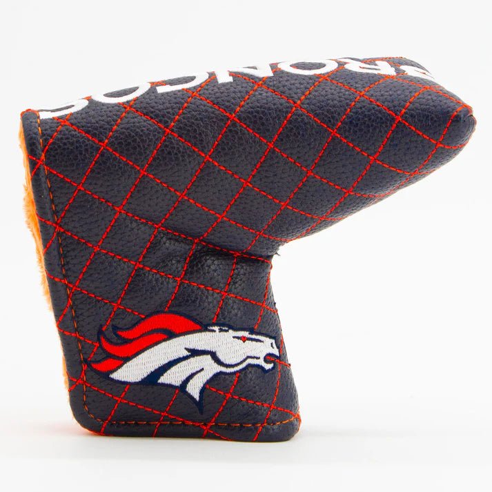 Denver Broncos Quilted Headcovers – Broncos Country Collection - Blade Putter Solid - Club Rehab