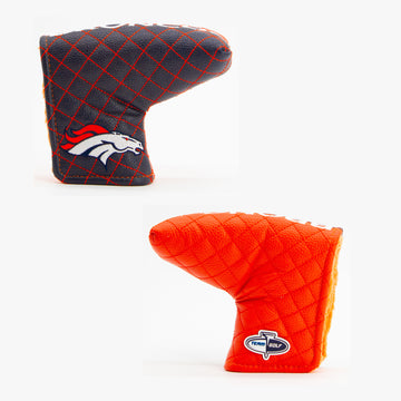 Denver Broncos Split Quilted Blade Putter Cover