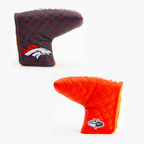 Denver Broncos Split Quilted Blade Putter Cover