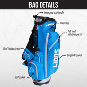 Detroit Lions Fairway Stand Bag - Image 3 - Club Rehab