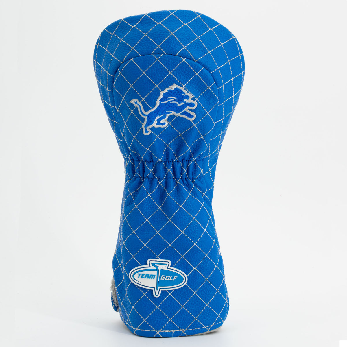 Detroit Lions Solid Driver quilted headcover, back view