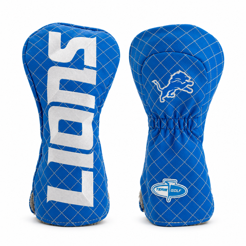 Detroit Lions Solid Quilted Driver Headcover