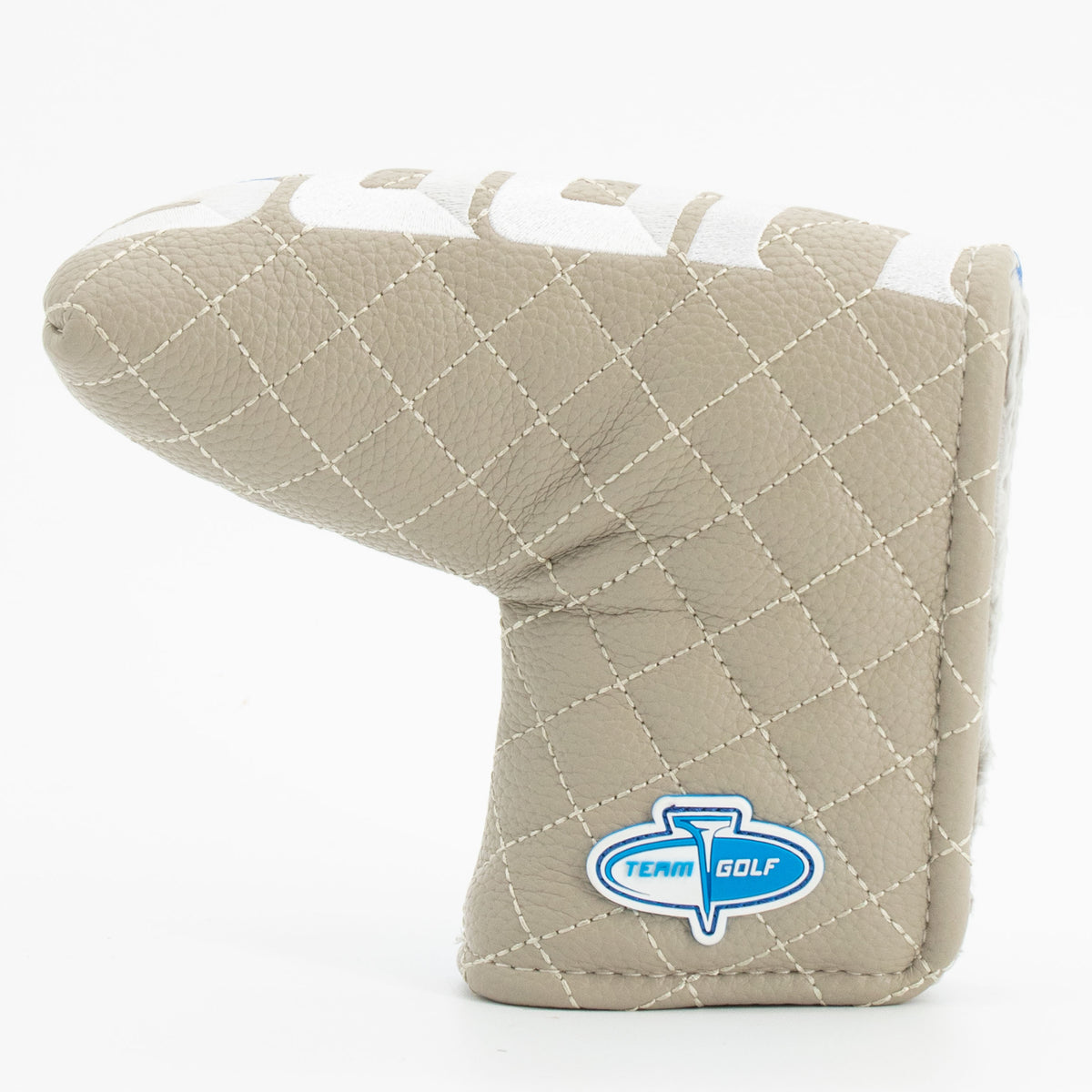 Detroit Lions Split Blade Putter quilted headcover, back view