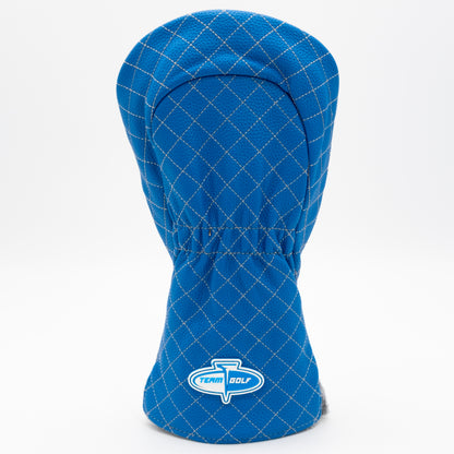 Detroit Lions Split Driver quilted headcover, back view