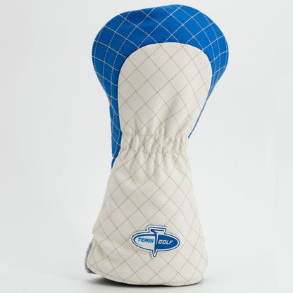 Detroit Lions Striped Driver quilted headcover, back view