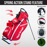 Detroit Red Wings Fairway Stand Bag - Image 5 - Club Rehab