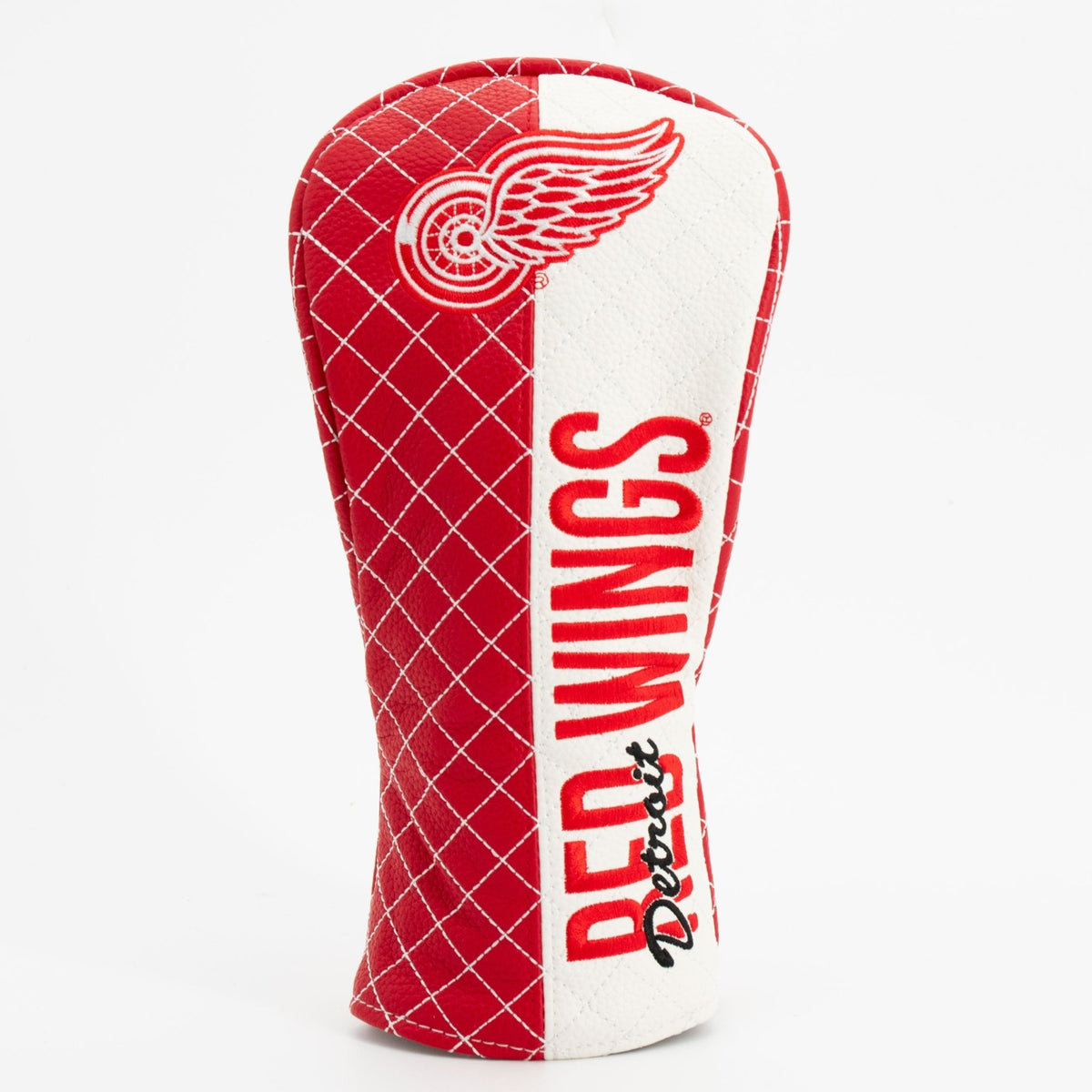 Detroit Red Wings split fairway quilted golf headcover
