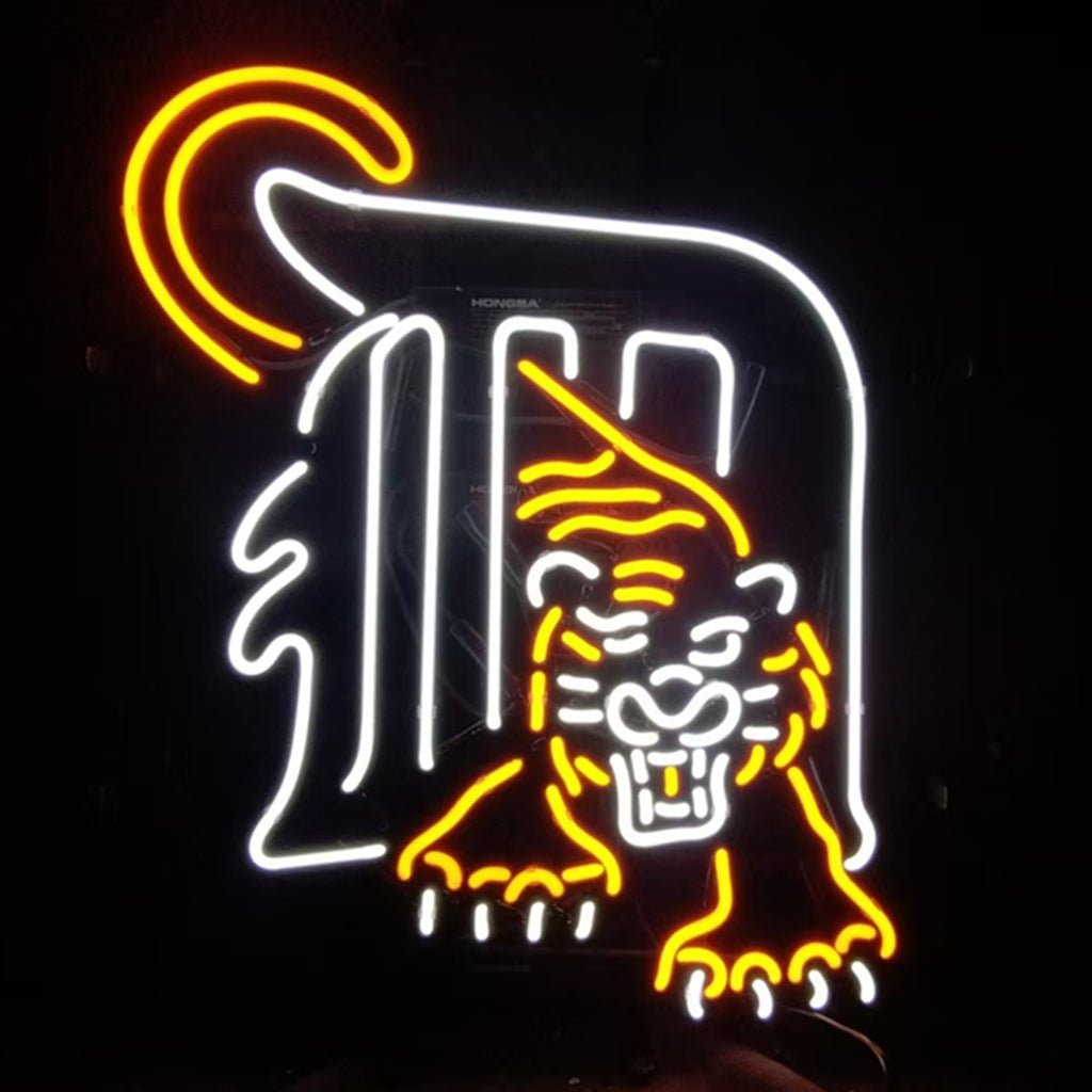 Detroit Tigers Neon Signs Light - Club Rehab