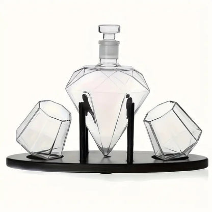 Diamond Decanter Gift Set - Club Rehab