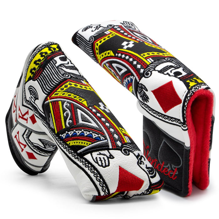 Diamond King Headcovers (Driver / Fairway / Hybrid + Optional Blade Putter) - Blade Putter - Club Rehab