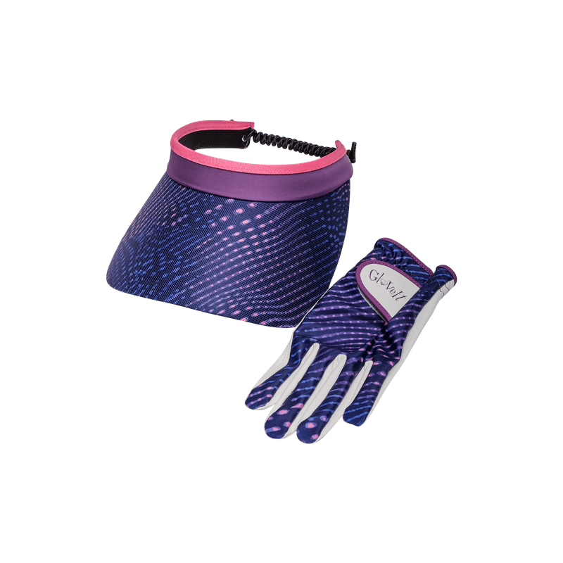 Digital Dusk Print And Solid Coil Visors - Club Rehab