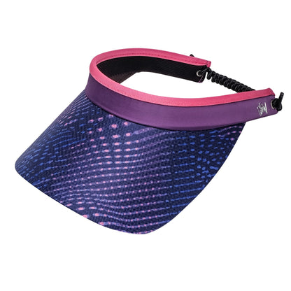 Digital Dusk Print And Solid Coil Visors - Club Rehab