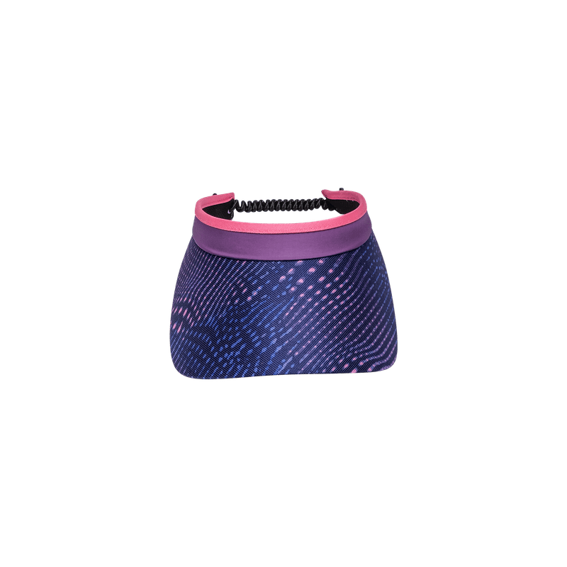 Digital Dusk Print And Solid Coil Visors - Club Rehab