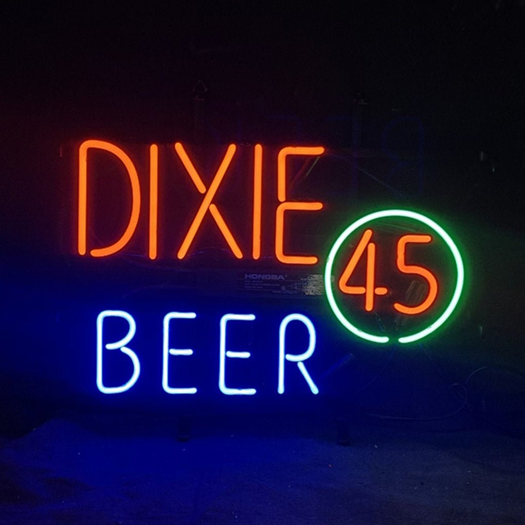 Dixie Beer 45 Neon Signs Light - Club Rehab