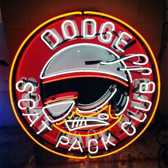 Dodge Scat Club Neon Signs - Club Rehab