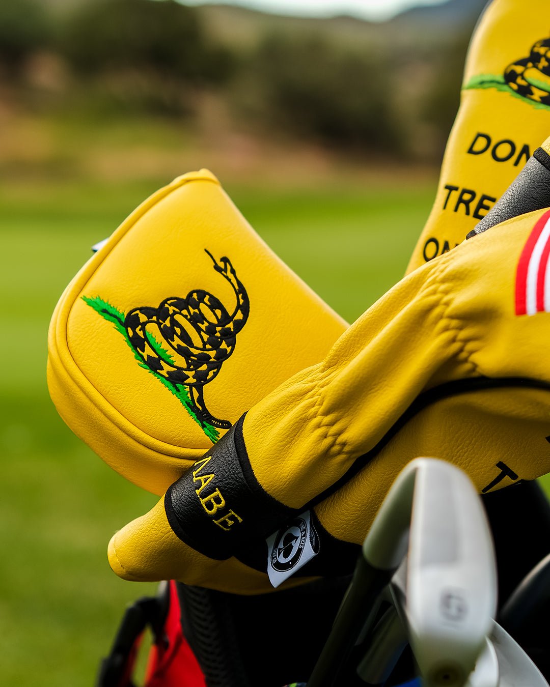 Don't Tread on Me - Mallet Putter Cover - Club Rehab