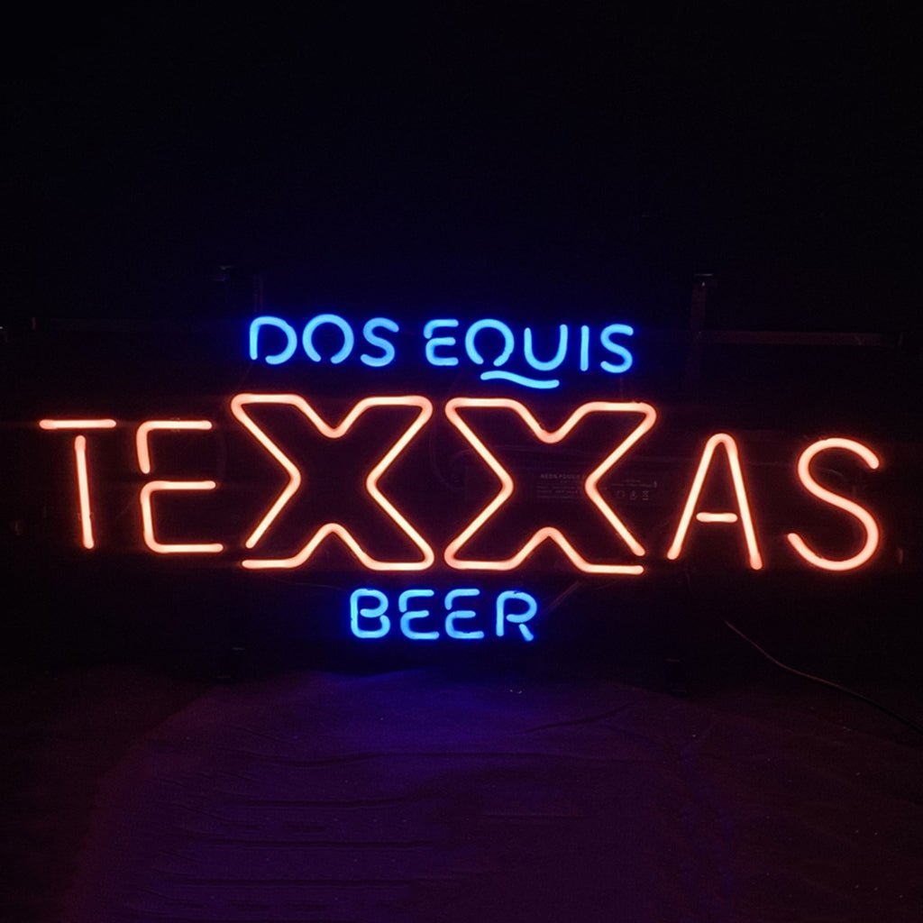 Dos Equis Texxas Beer Neon Signs Light - Club Rehab